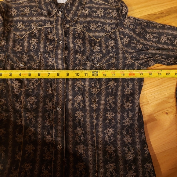 Tin Haul Pearl Snap Western Shirt - Picture 5 of 7